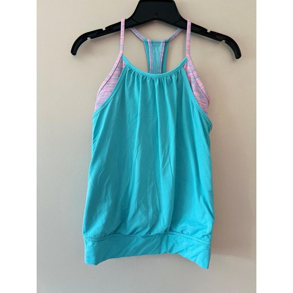 Ivivva by Lululemon Girls Double Dutch Tank Top Size 12